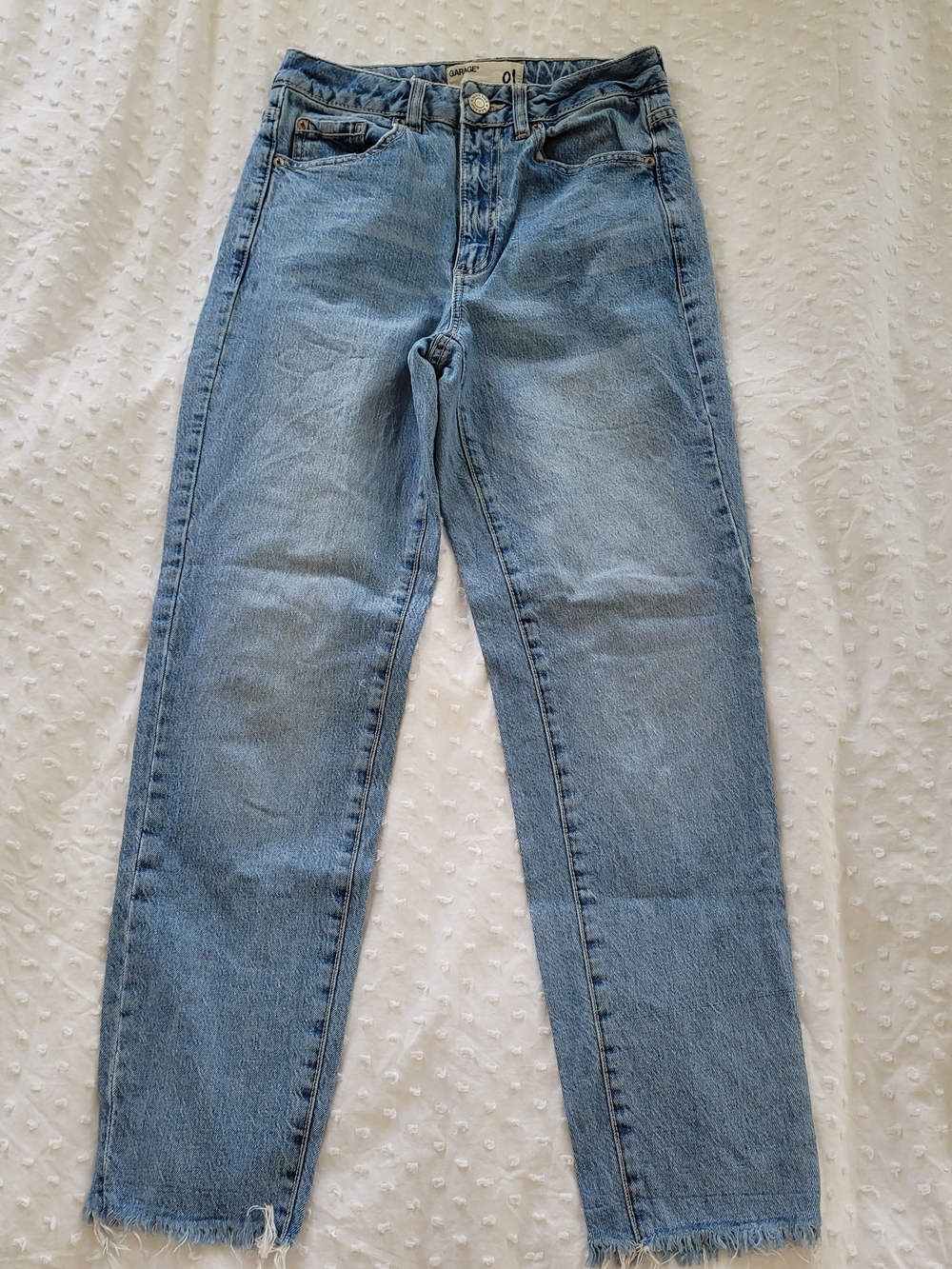 Garage Light Blue Mom Jeans